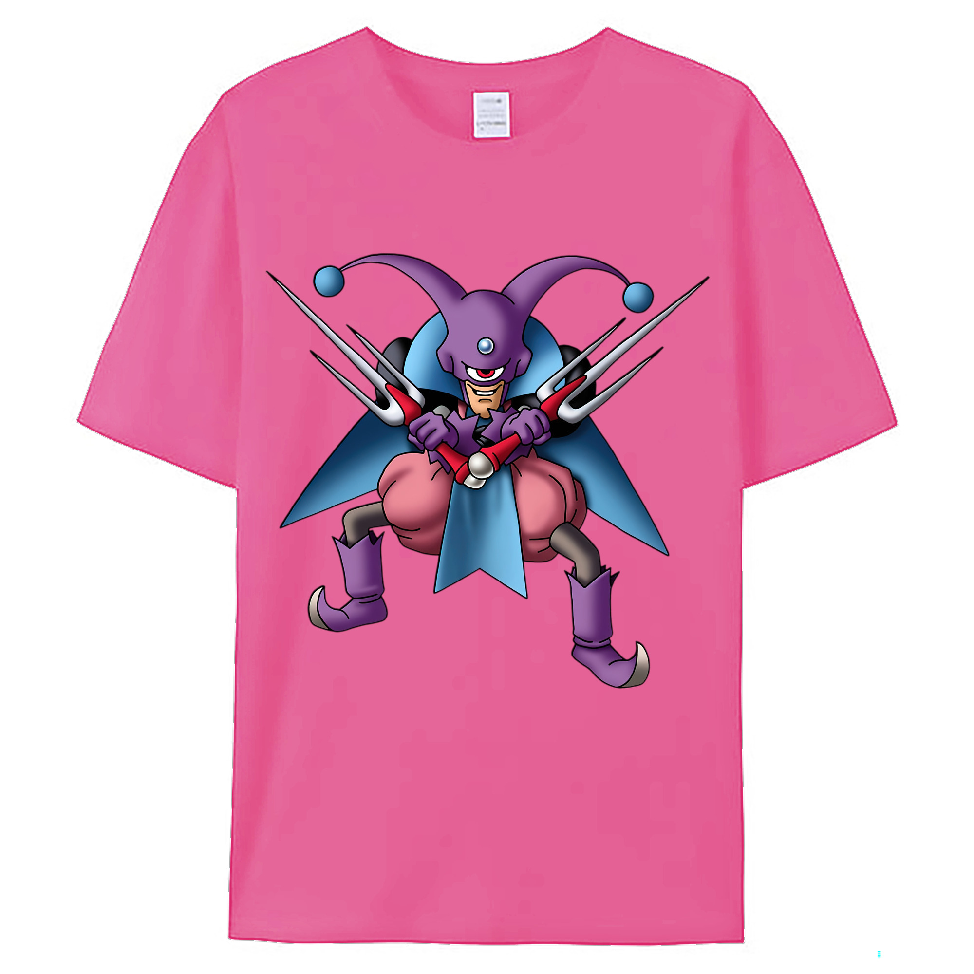 （画像用） ドラゴンクエスト Doragon Kuesuto Dragon Quest レディースカジュアルプリントTシャツ（綿100％）